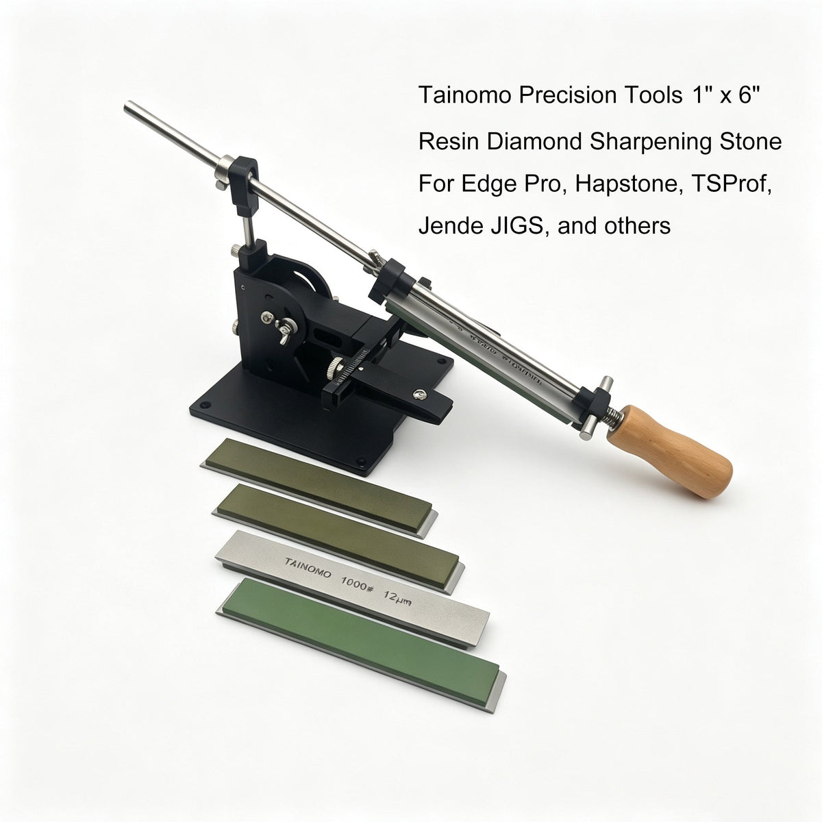 1×6 Resin Bonded Diamond Sharpening Stone Set