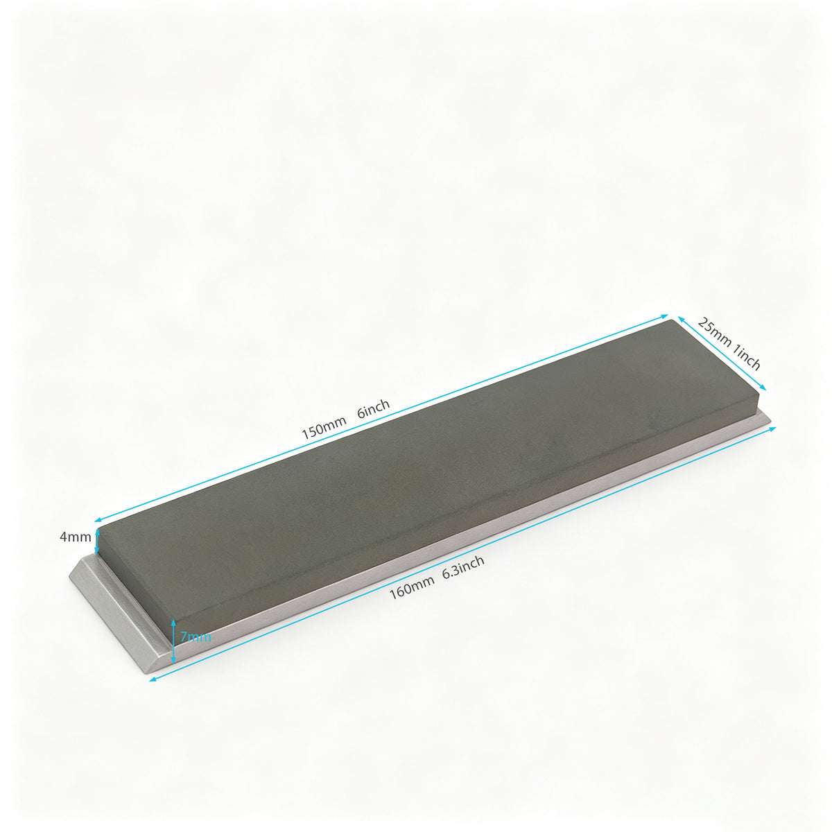 1pc 180# 90μm Coarse Resin Bond 1x6 Diamond Sharpening Stone Compatible with Hapstone, Edge Pro, TSProf,  Jende JIGS Guided Sharpening System