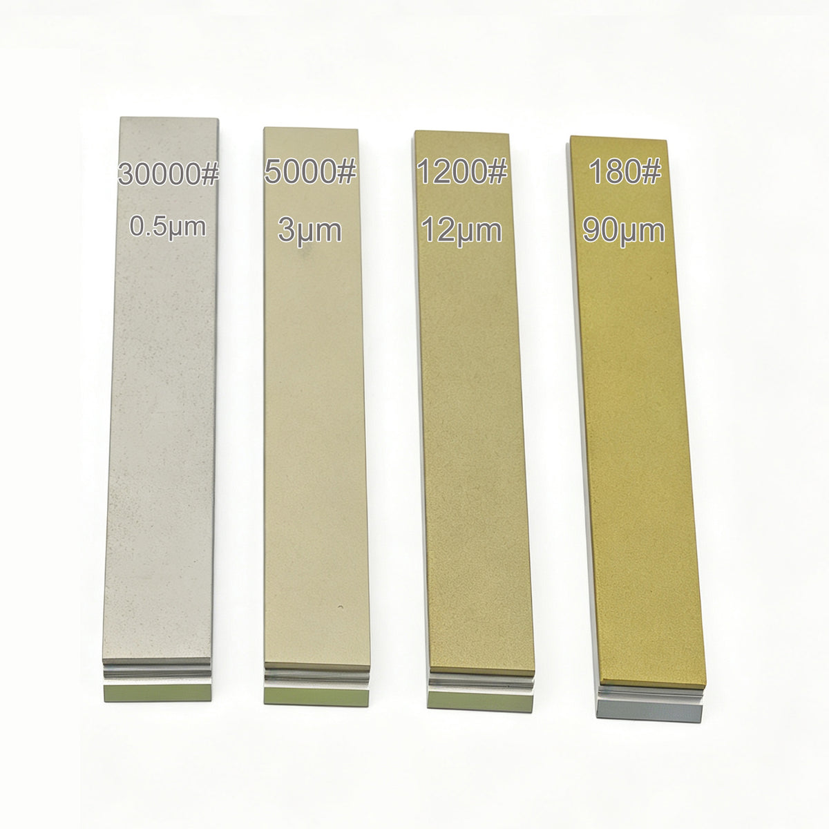 1×6 Vitrified Bond Diamond Sharpening Stone Set 4PCS Diamond Whetstone For Hapstone, Edge Pro, TSProf, Jende JIGS Guided Sharpening System