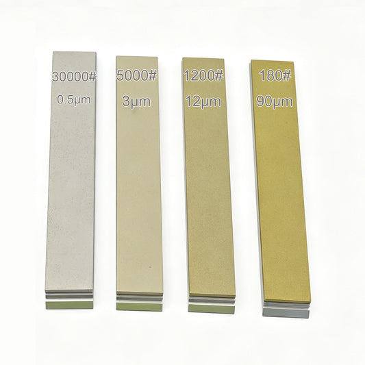 1×6 Vitrified Bond Diamond Sharpening Stone Set 4PCS Diamond Whetstone For Hapstone, Edge Pro, TSProf, Jende JIGS Guided Sharpening System