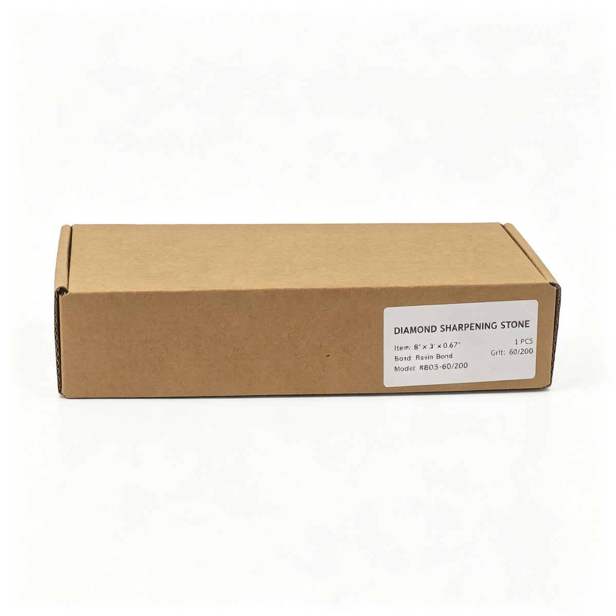 Double-sided 8x3 Resin bond Diamond knife sharpening stone 60/200 Whetstone for Coarse Sharpening