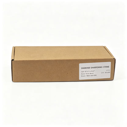 Double-sided 8x3 Resin bond Diamond knife sharpening stone 60/200 Whetstone for Coarse Sharpening