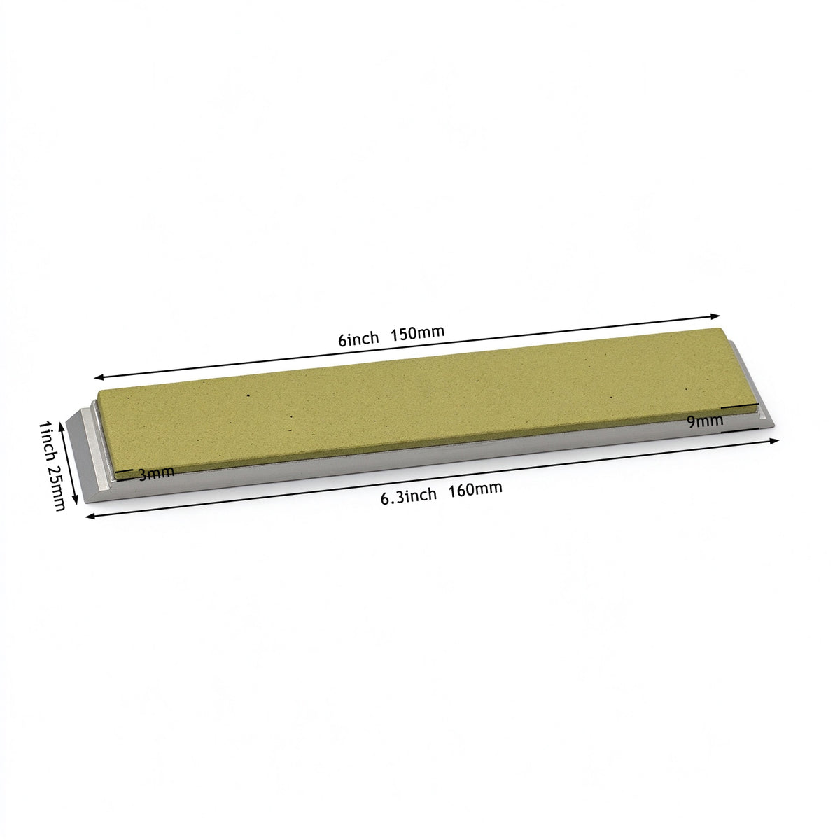 180# extra coarse 1×6 Vitrified Bonded 90μm Diamond Sharpening Stone for Efficient Blade Edge Re-profiling